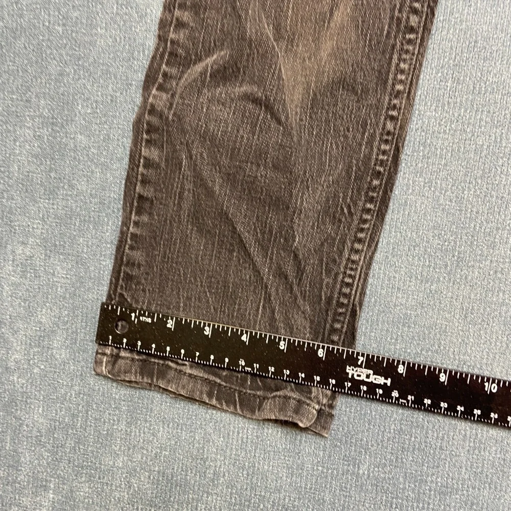 VTG Levi's 514 Jeans Mens 30x30 Black Denim Straight Streetwear Outdoor  Fit